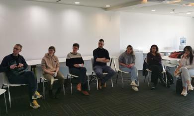 Photo du groupe de travail sur les rénovations en milieu habité - Foto van de werkgroep over renovaties in bewoonde omgevingen