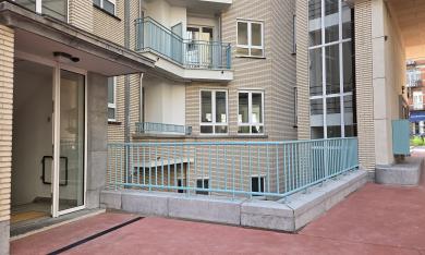 Vue de l'intérieur d'îlot