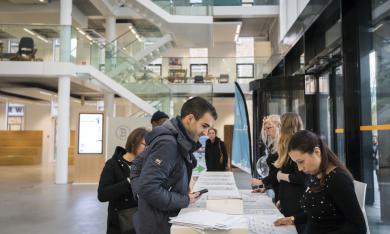 Photo revenant sur le colloque annuel du 27 novembre 2019 sur le thème de la digitalisation