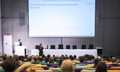 Photo revenant sur le colloque annuel du 27 novembre 2019 sur le thème de la digitalisation