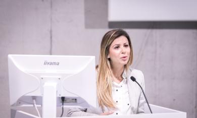 Foto over ons jaarlijks colloquium van 27 november 2019. De thema : Digitalisering