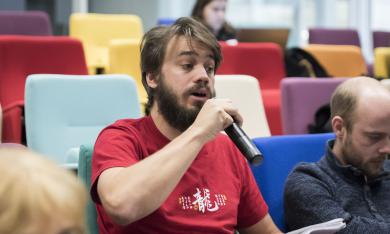 Photo revenant sur le colloque annuel du 27 novembre 2019 sur le thème de la digitalisation