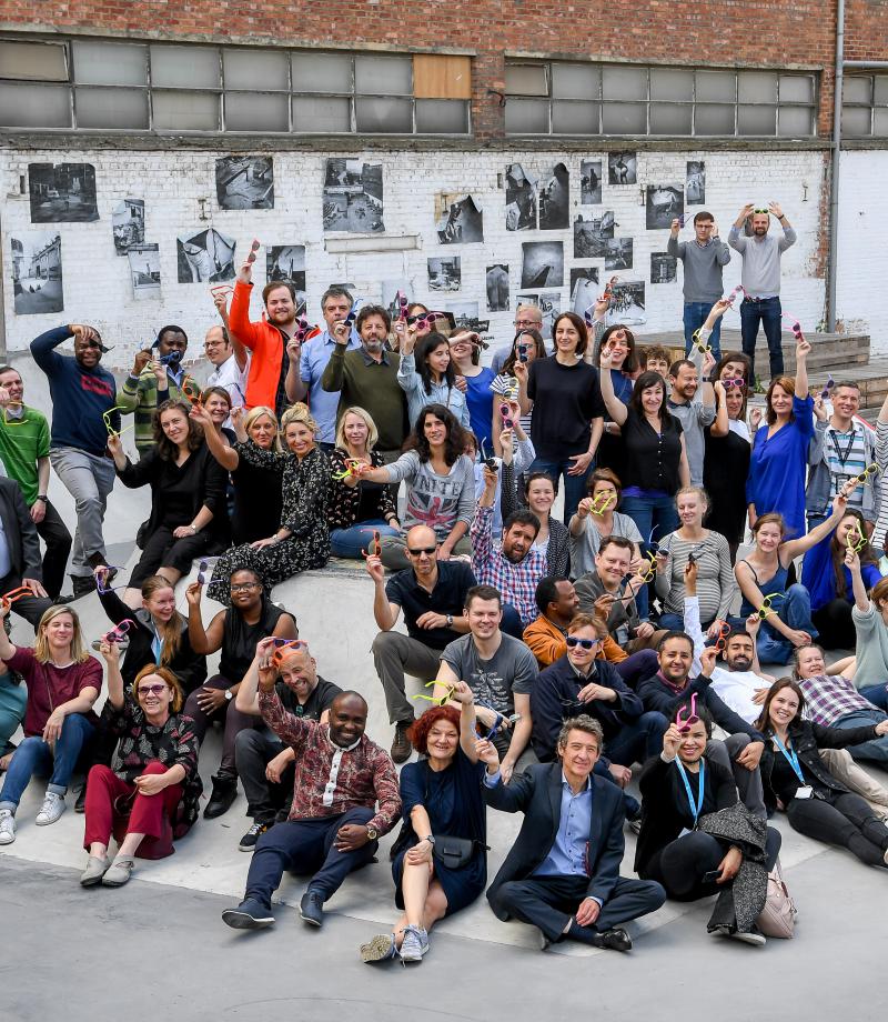 Illustration pour la page "Travailler à la SLRB"