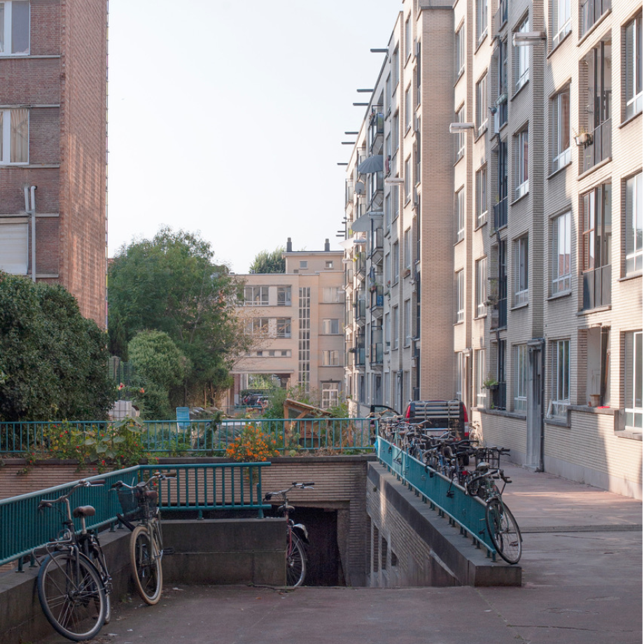 Photo du quartier du projet Général Jacques - Foto van de wijk van het project Generaal Jacques
