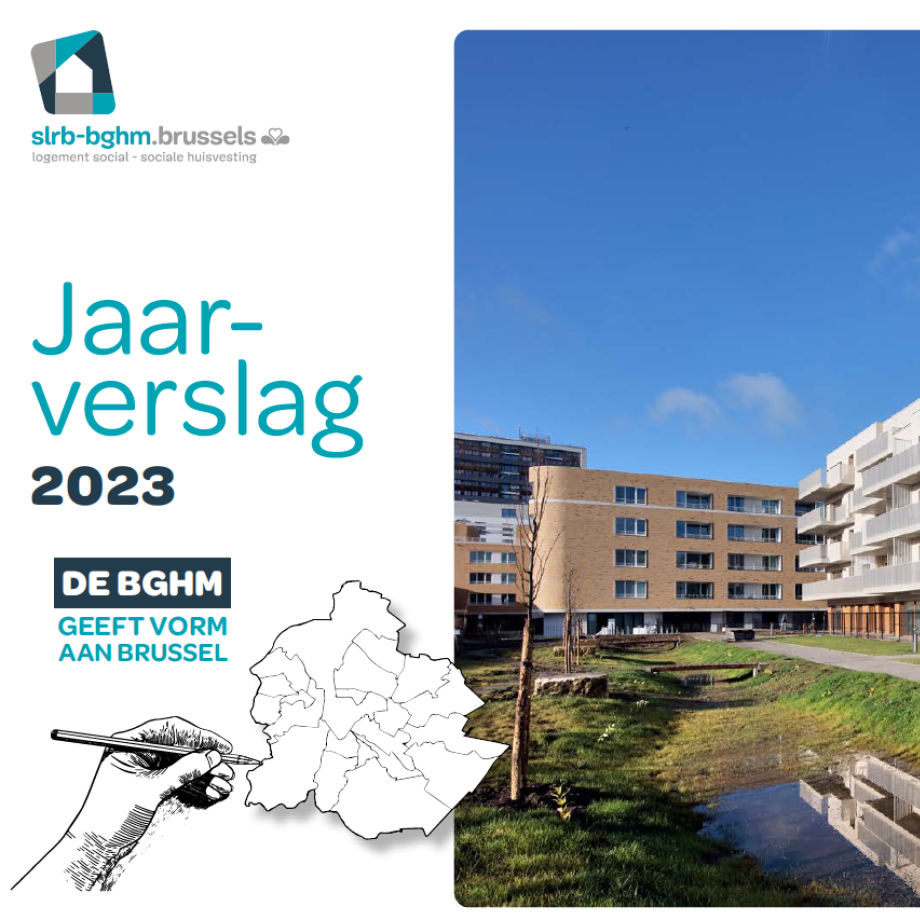 Cover van de jaarverslag 2023