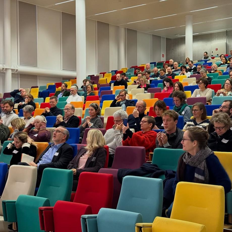 Le public du colloque annuel - Het publiek van het jaarlijks colloquium